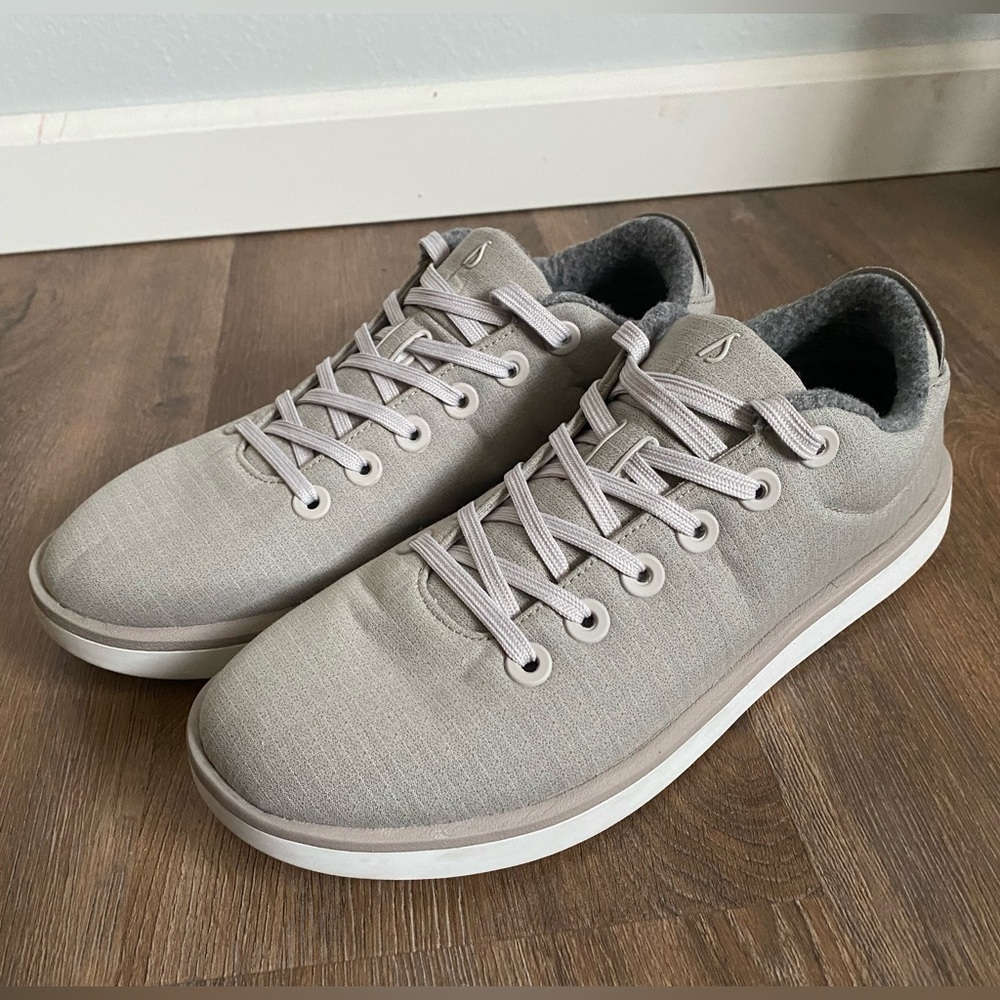 Allbirds Wool Pipers, size 10, grey